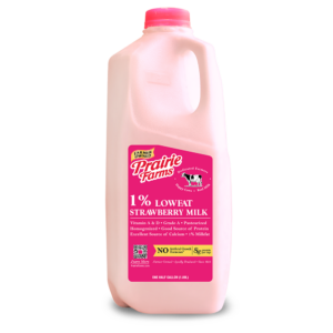 1% Lowfat Strawberry Milk