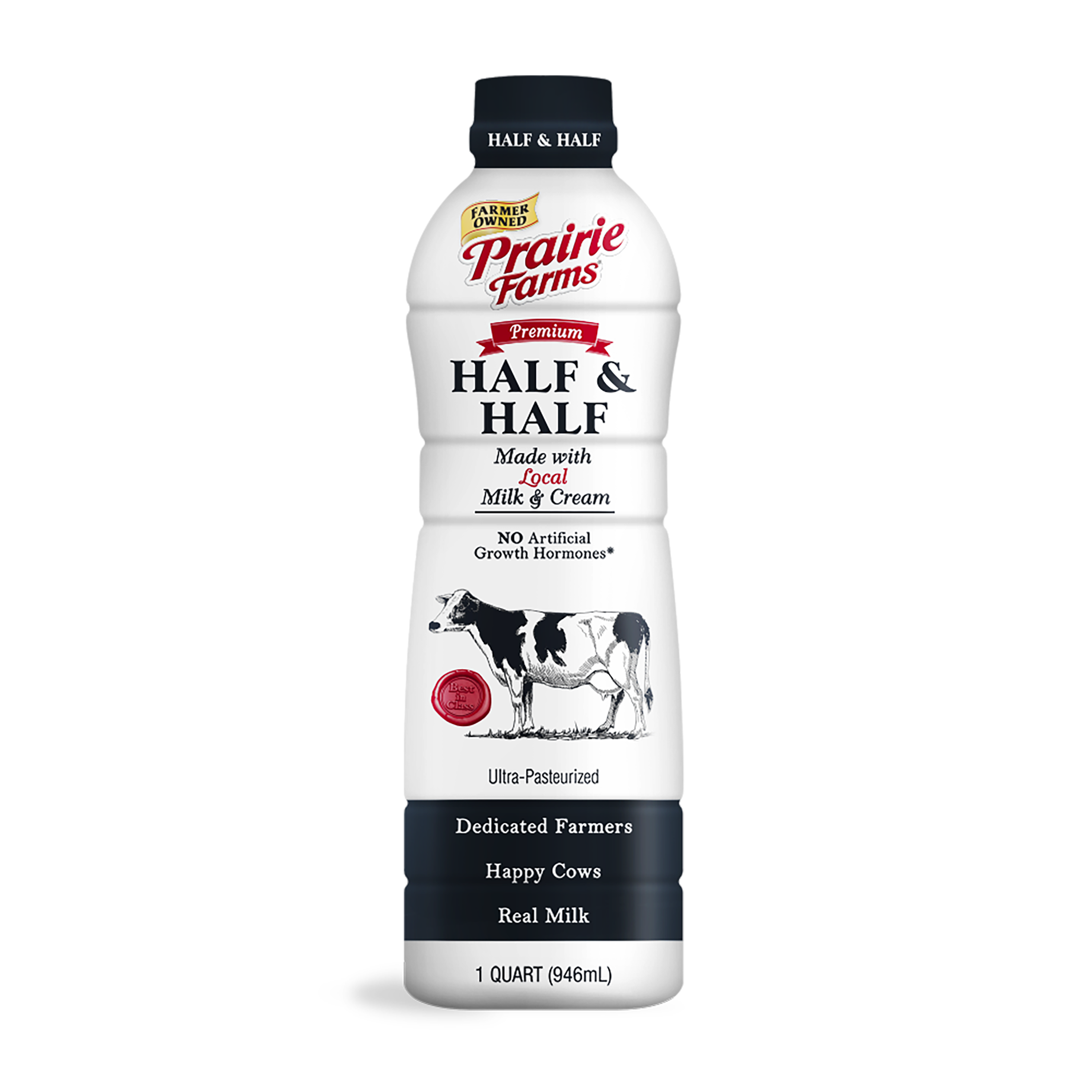 Half & Half, UHT, 32oz & 14oz - Prairie Farms Dairy, Inc.