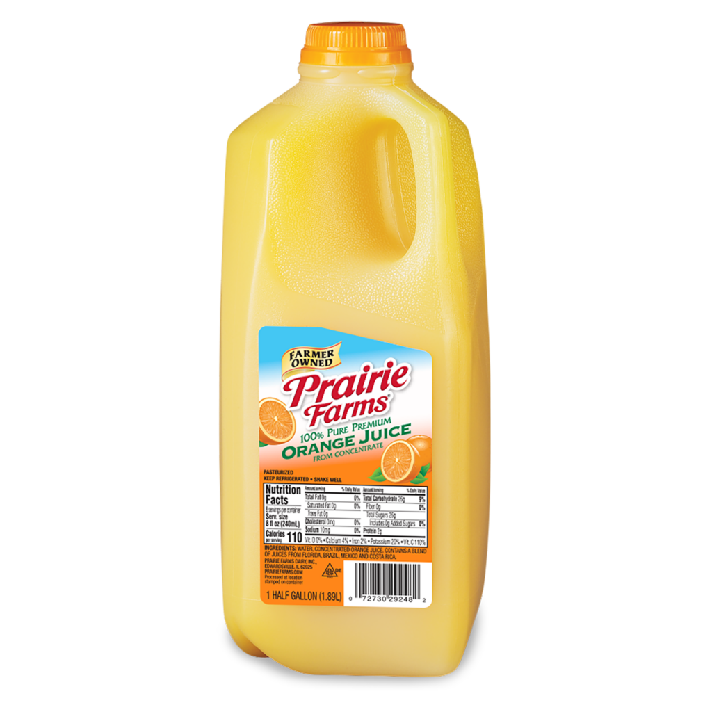 Orange Juice Prairie Farms Dairy, Inc.