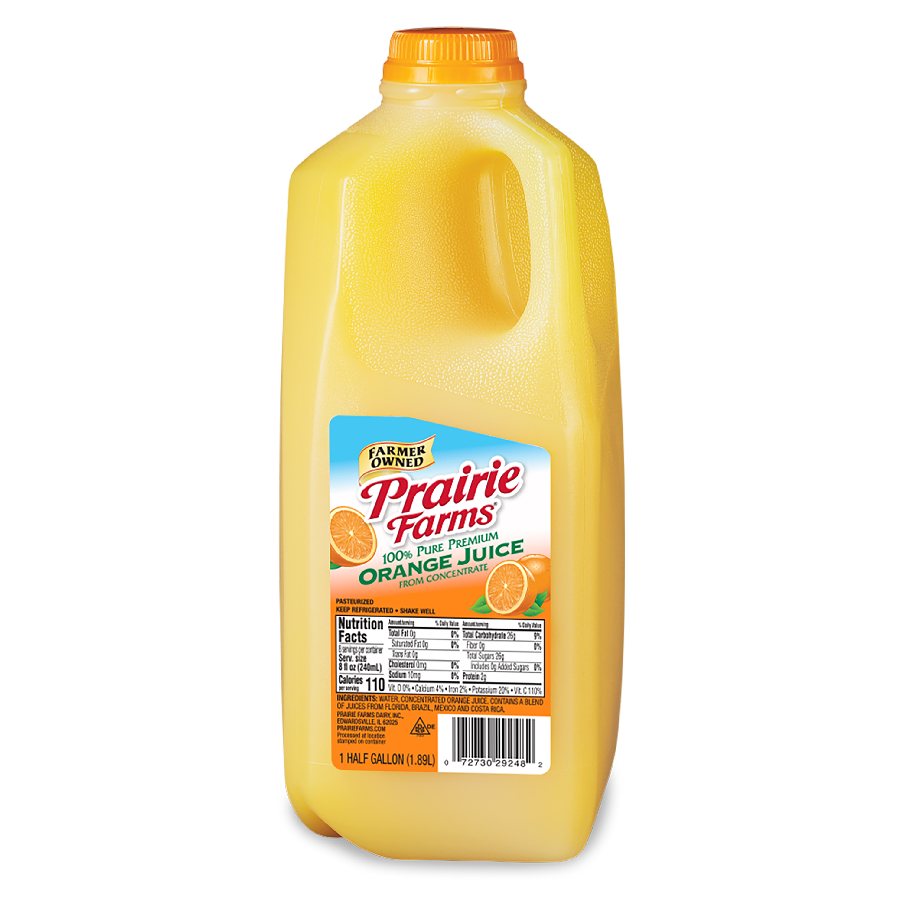 Orange Juice Prairie Farms Dairy Inc