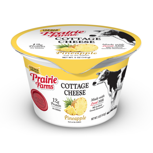 Cottage Cheese Snack Cup, Pineapple Cottage Cheese Snack Cup, Pineapple