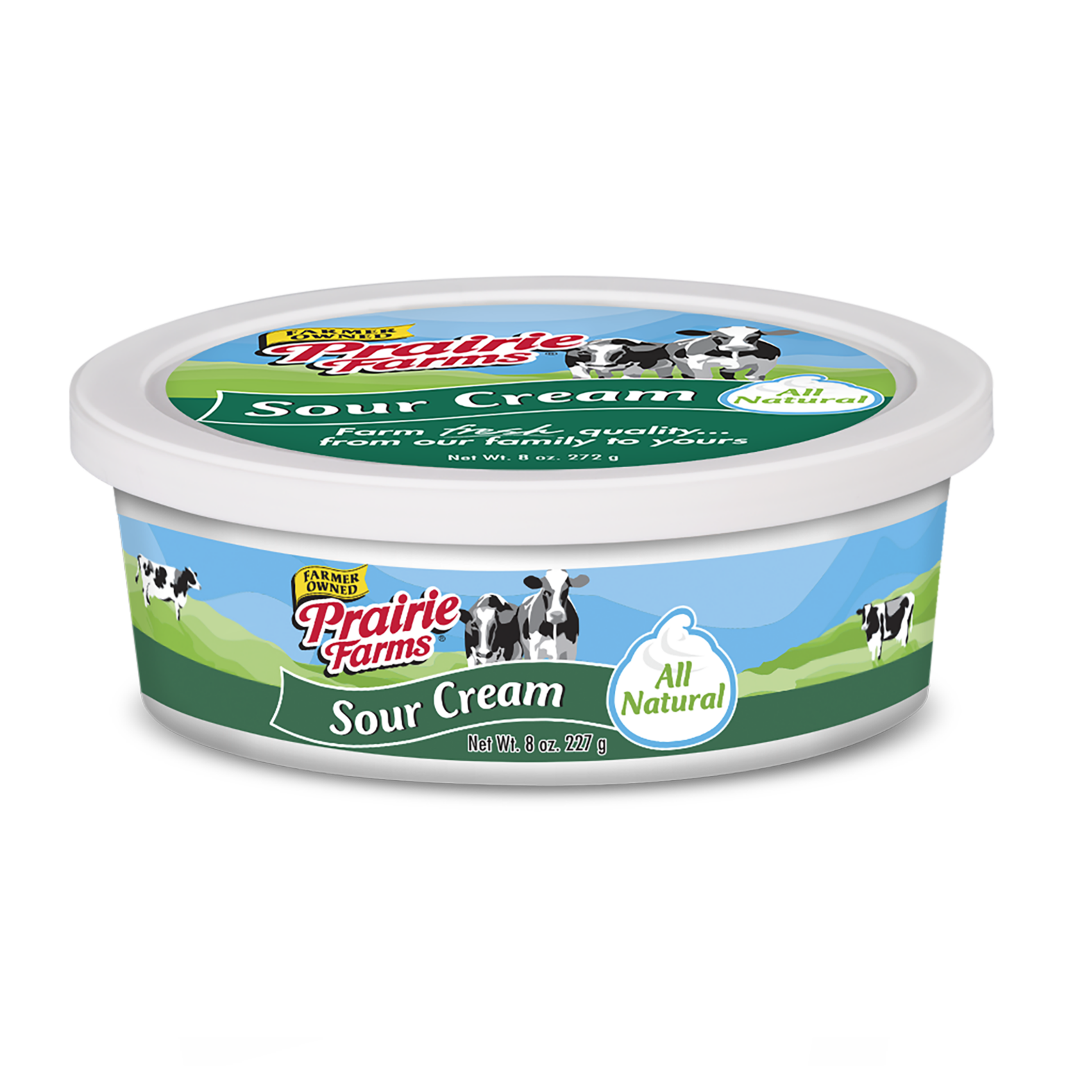 All Natural Sour Cream Prairie Farms Dairy, Inc.