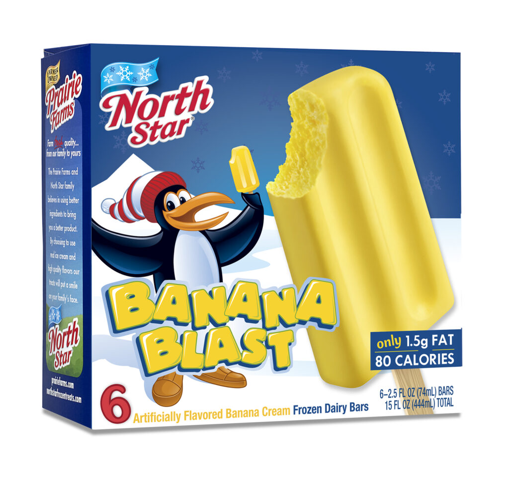 Banana Blast Frozen Dairy Bars, 6ct
