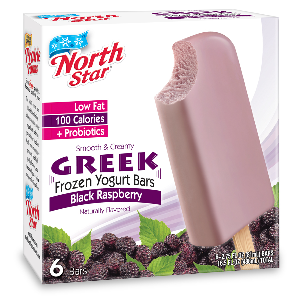 Greek Yogurt Bars, Black Raspberry, 6ct