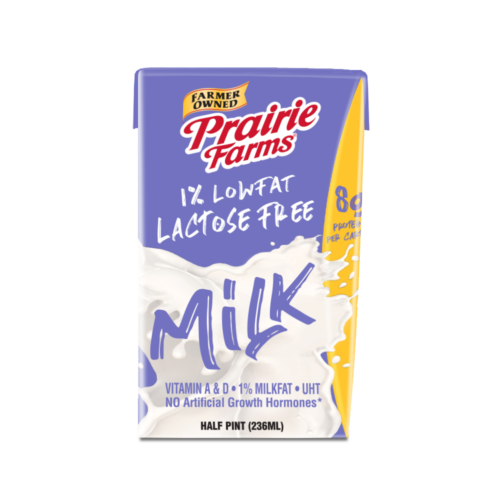 1 Lactose Free Milk, Shelf Stable Prairie Farms Dairy, Inc.