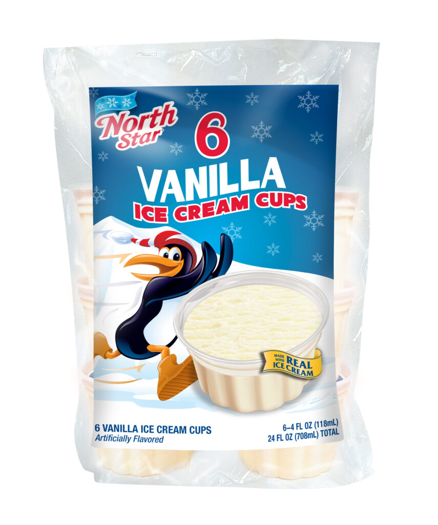 Vanilla Ice Cream Cups, 6ct