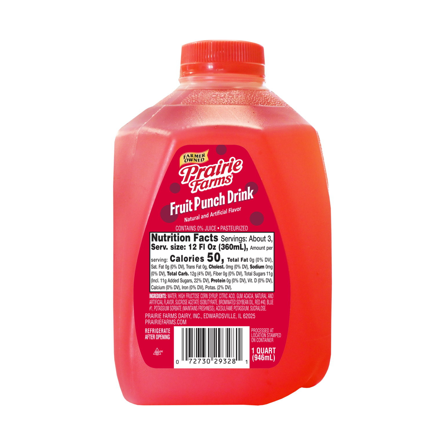 Fruit Punch Drink Prairie Farms Dairy, Inc.