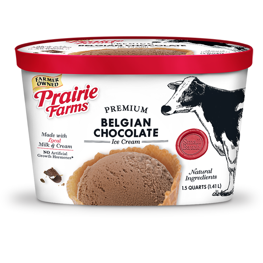 Premium Small Batch Ice Cream, Belgian Chocolate