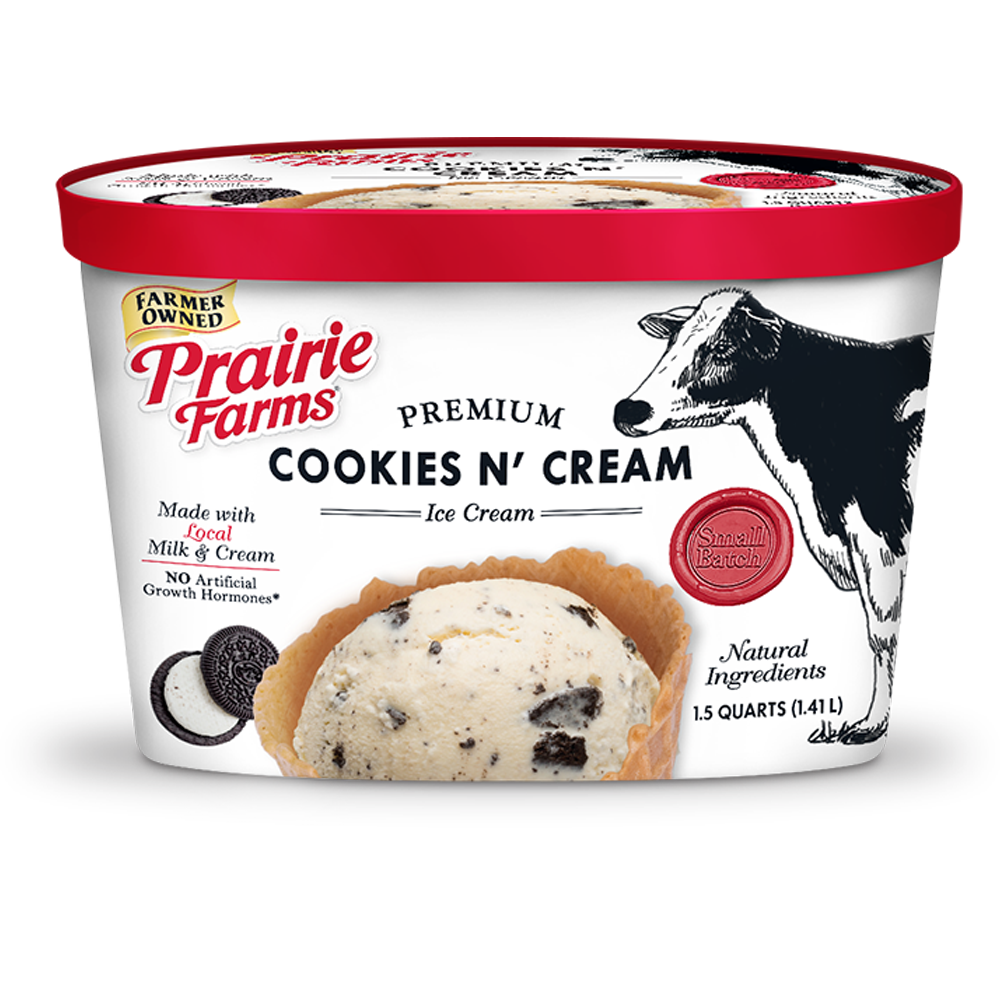 Premium Small Batch Ice Cream, Cookies N Cream