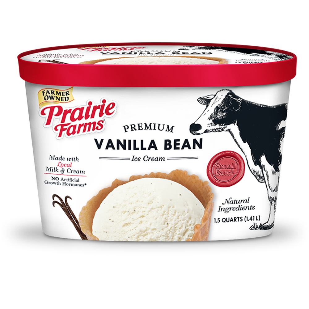 Premium Small Batch Ice Cream, Vanilla Bean