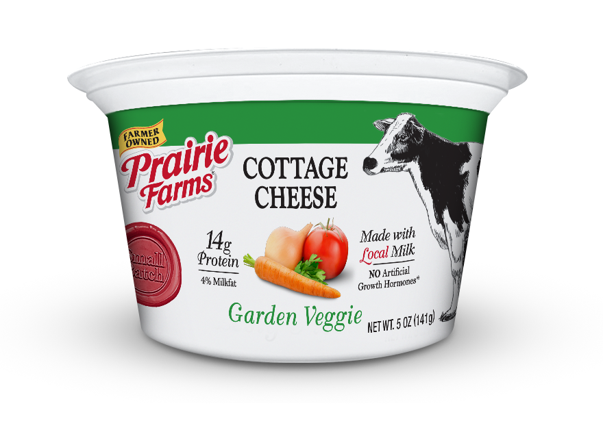 Cottage Cheese Snack Cup, Garden Veggie