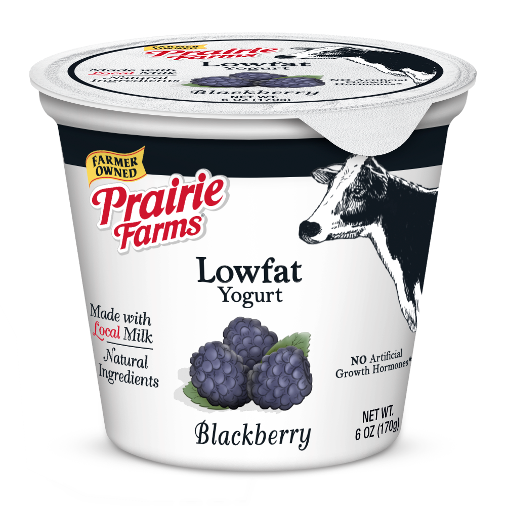 6oz Lowfat Yogurt, Blackberry