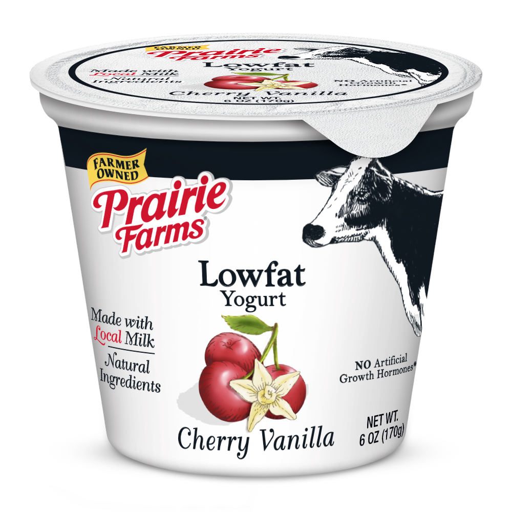 6oz Lowfat Yogurt, Cherry Vanilla