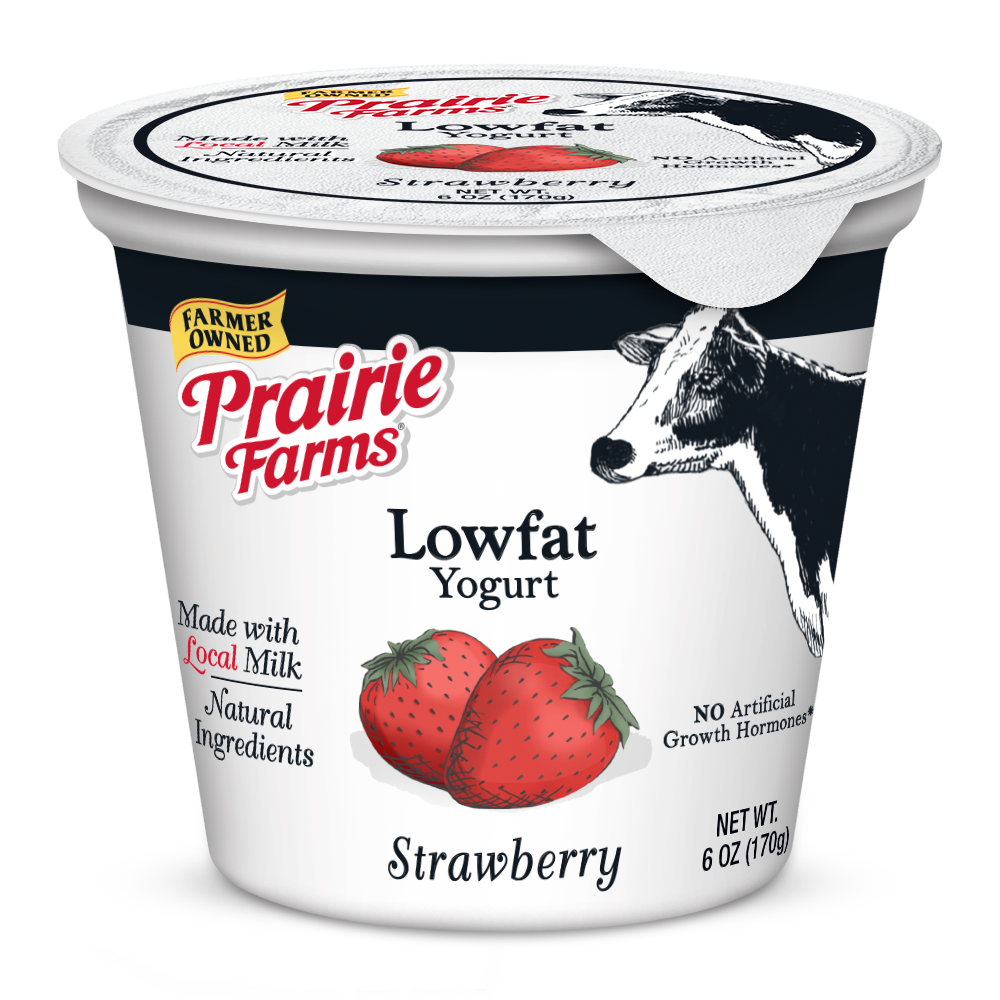 6oz Lowfat Yogurt, Strawberry