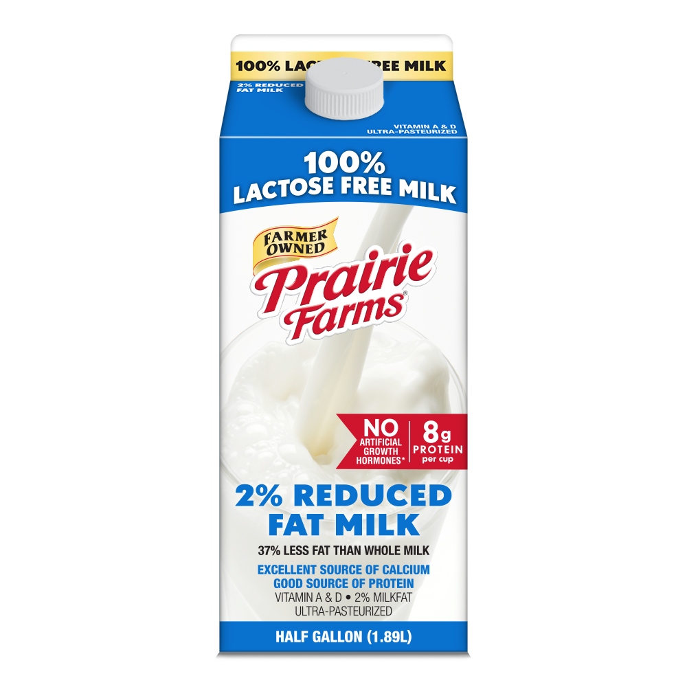 Lactose Free 2% Milk, Half Gallon