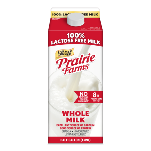 Lactose Free Whole Milk, Half Gallon