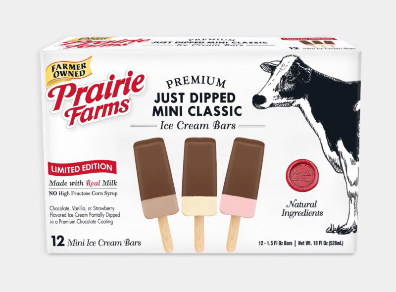 New Small Batch Mini Ice Cream Bars Prairie Farms Dairy, Inc.