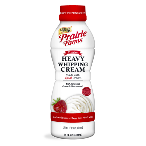 14oz and 32oz Heavy Whipping Cream, UHT Prairie Farms Dairy, Inc.