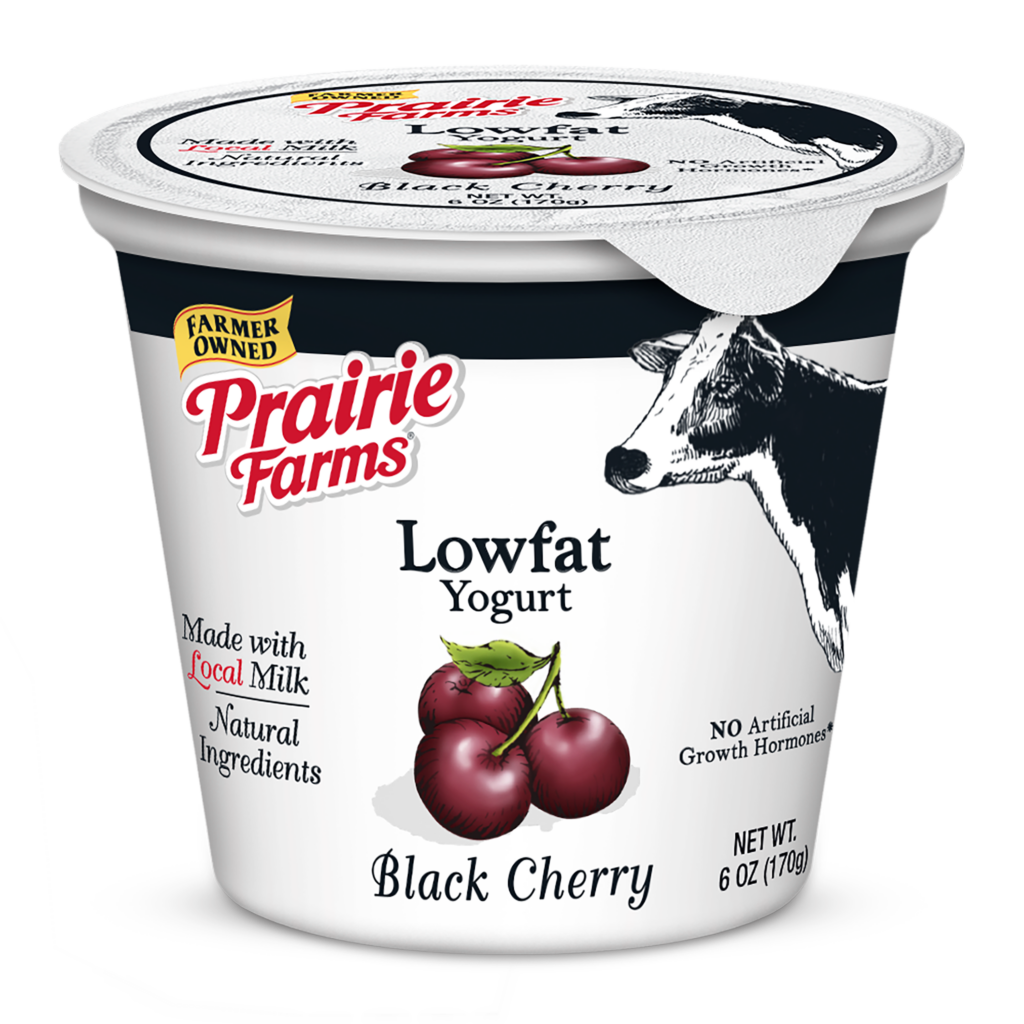 Lowfat Black Cherry Yogurt Prairie Farms Dairy, Inc.