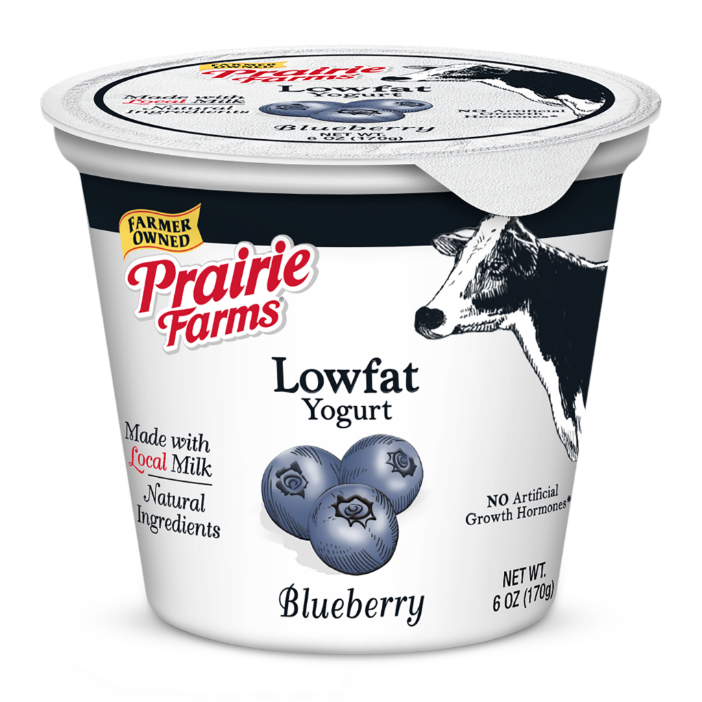 Lowfat Blueberry Yogurt Prairie Farms Dairy, Inc.