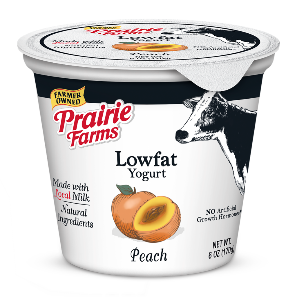 Lowfat Peach Yogurt Prairie Farms Dairy, Inc.
