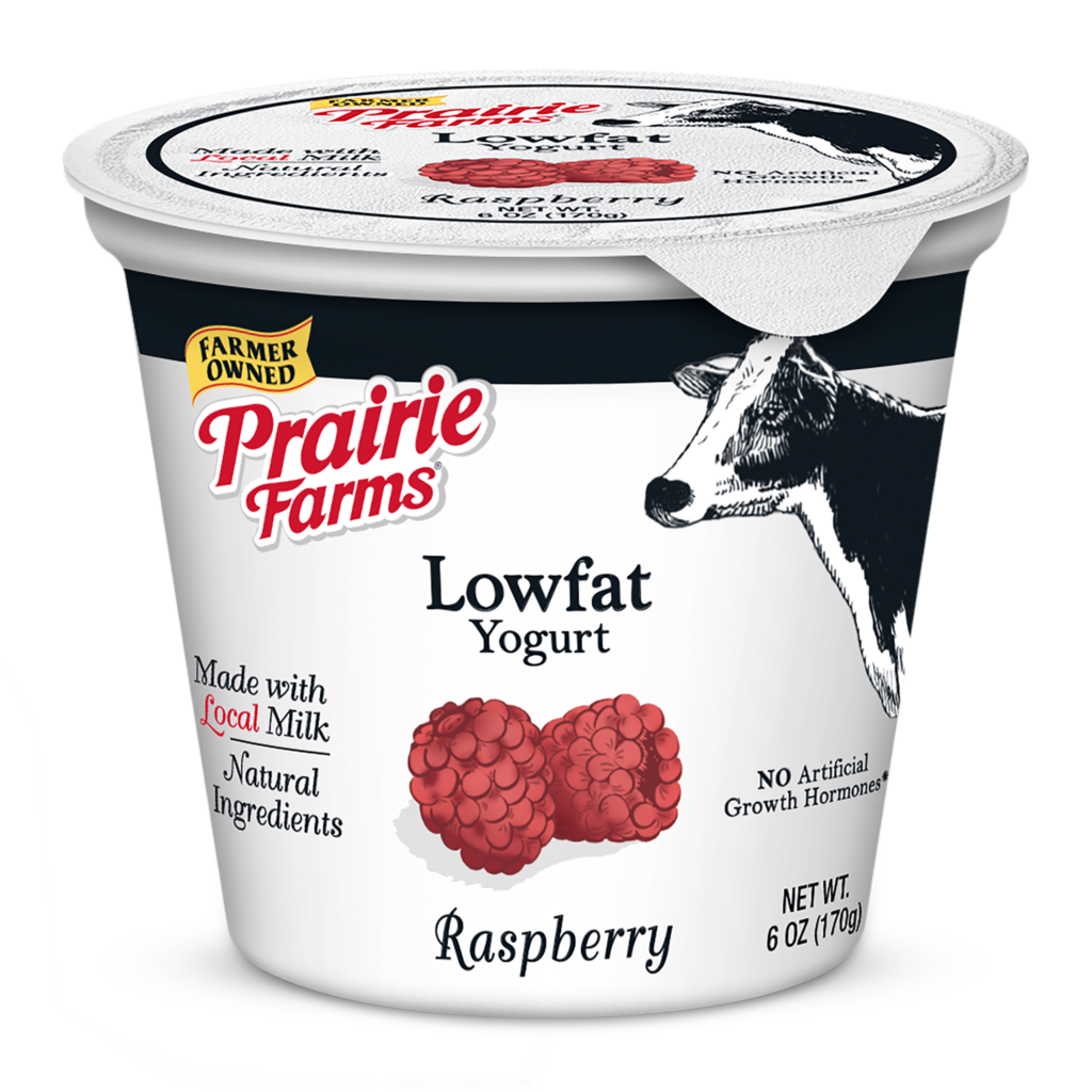Lowfat Raspberry Yogurt Prairie Farms Dairy, Inc.