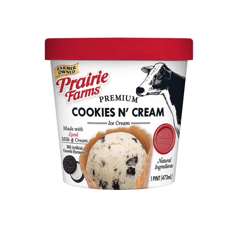 Cookies 'N Cream Ice Cream - Prairie Farms Dairy, Inc.