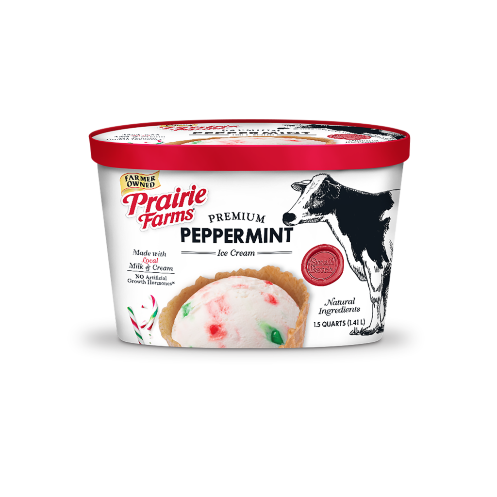 Peppermint Ice Cream - Prairie Farms Dairy, Inc.
