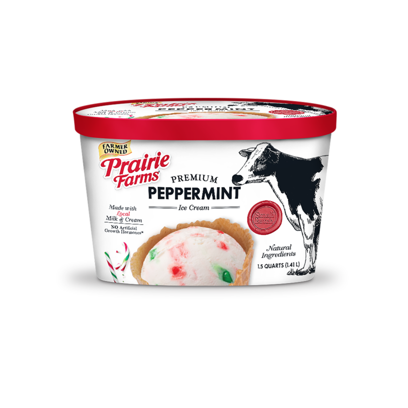 Peppermint Ice Cream - Prairie Farms Dairy, Inc.
