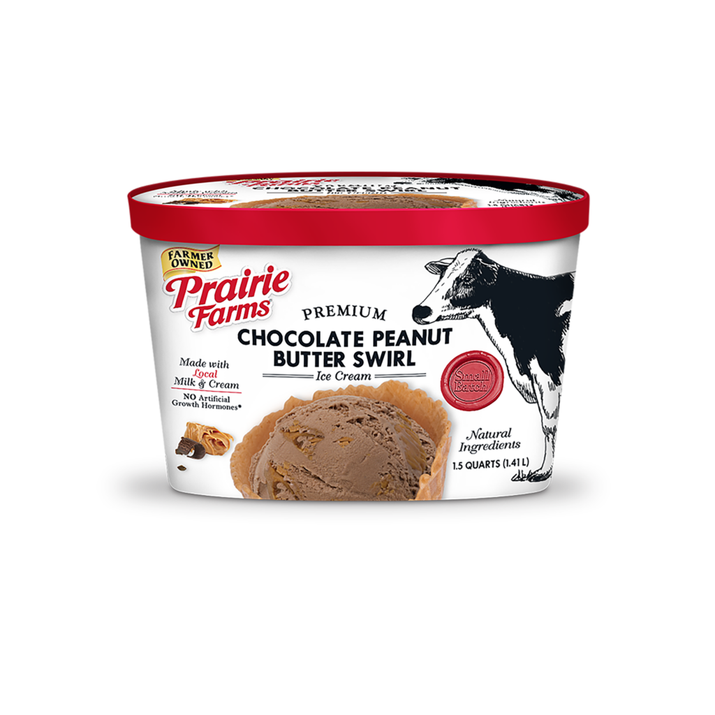 Chocolate Peanut Butter Swirl Ice Cream Prairie Farms Dairy, Inc.