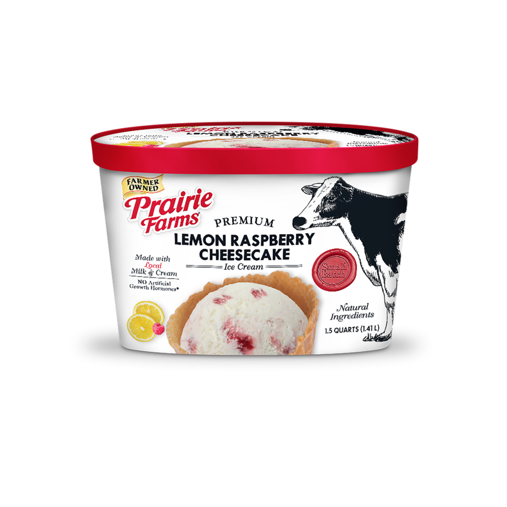 Iced Raspberry Cheesecake Latte w/ Vanilla Cold Foam - Prairie Sky Breads