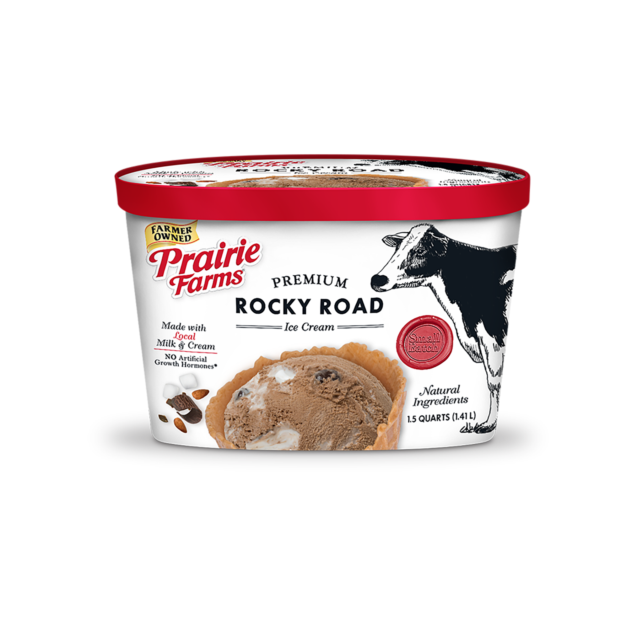 Rocky Road Ice Cream Prairie Farms Dairy, Inc.