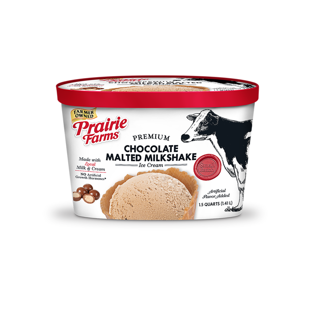 Chocolate Malt Milkshake Ice Cream Prairie Farms Dairy, Inc.