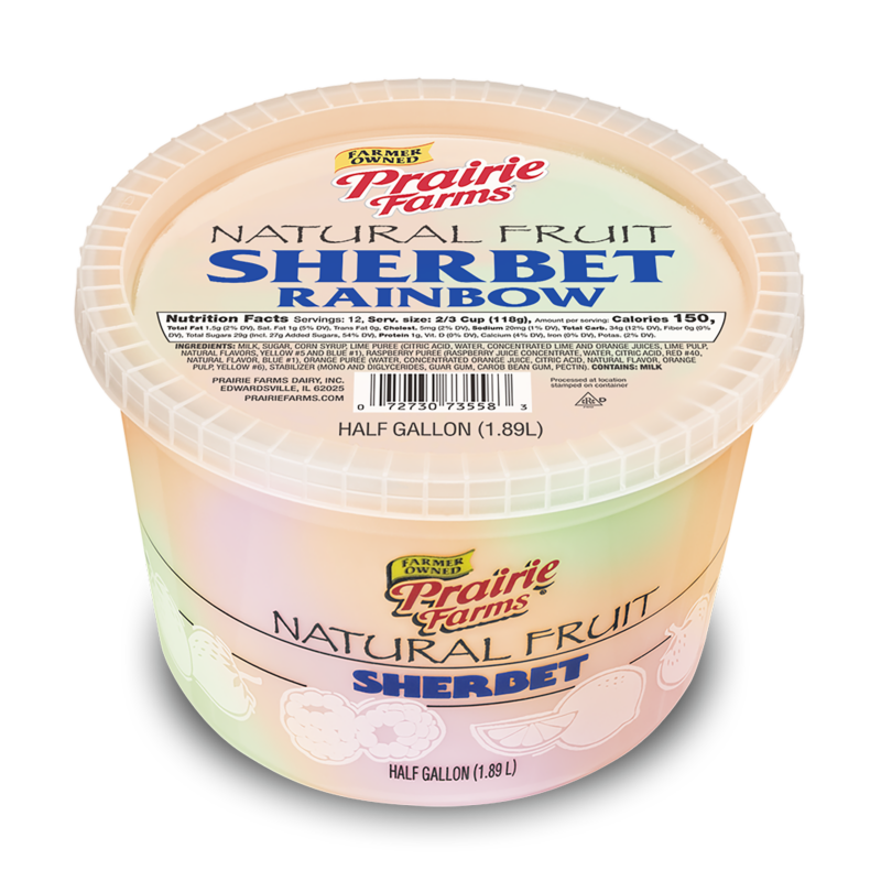 Rainbow Sherbet Prairie Farms Dairy, Inc.