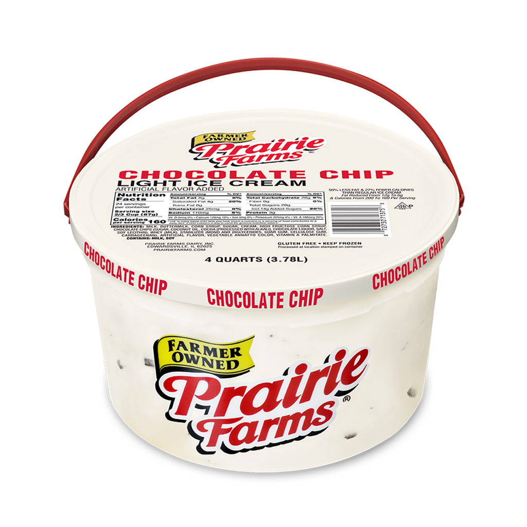 Chocolate Chip Light Ice Cream Prairie Farms Dairy, Inc.