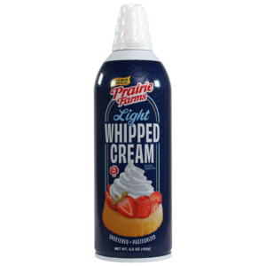 Light Whipped Cream, Sweetened