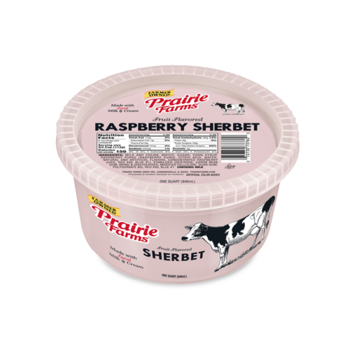 Raspberry Sherbet - Prairie Farms Dairy, Inc.