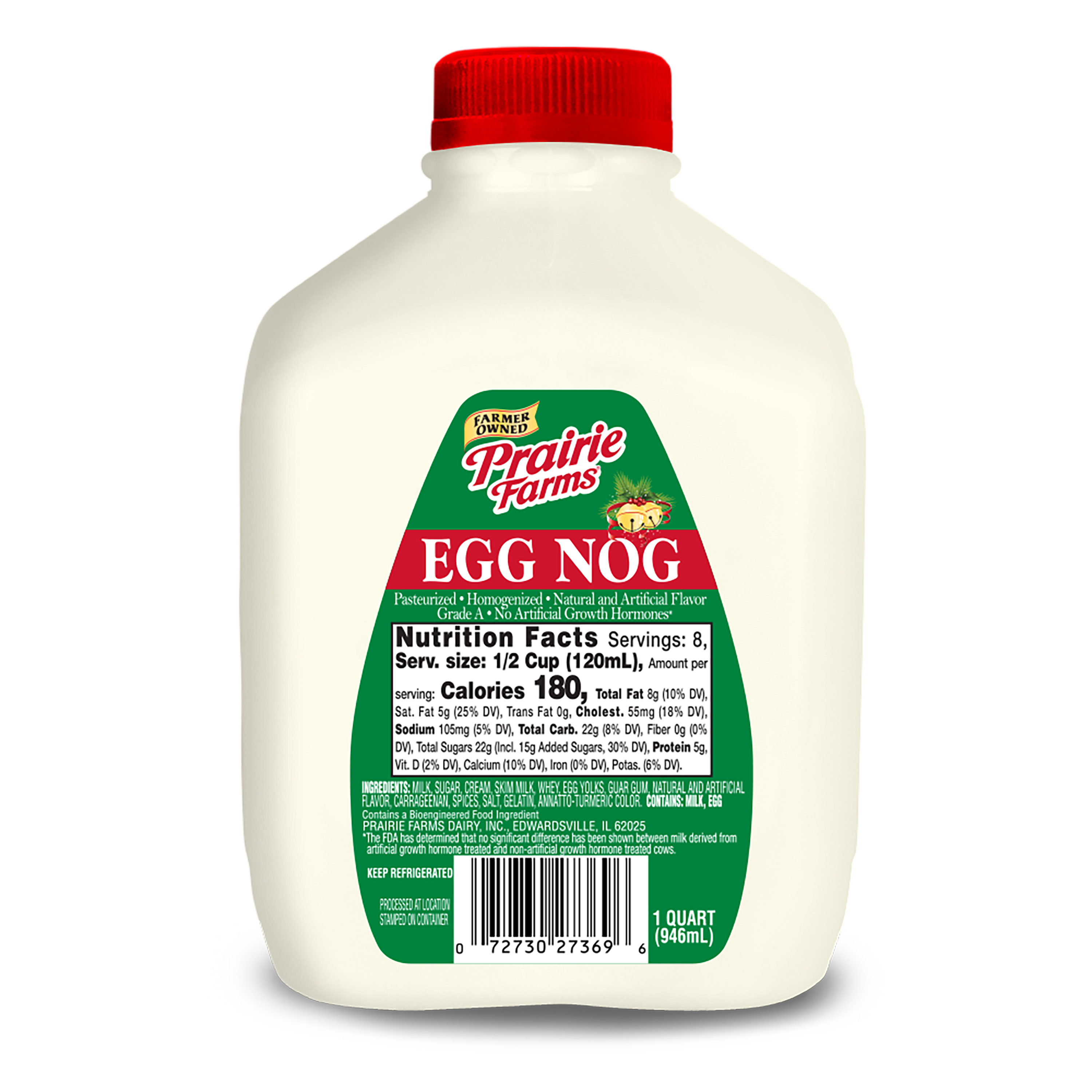 Egg Nog - Prairie Farms Dairy, Inc.