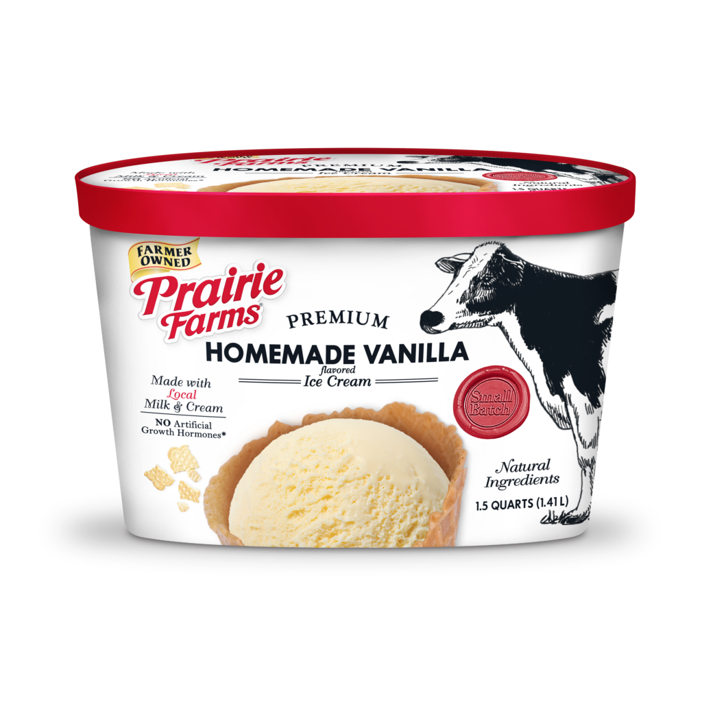 Homemade Vanilla Ice Cream Prairie Farms Dairy, Inc.