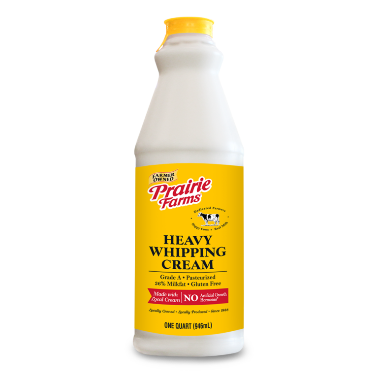 Heavy Whipping Cream 36 Prairie Farms Dairy Inc