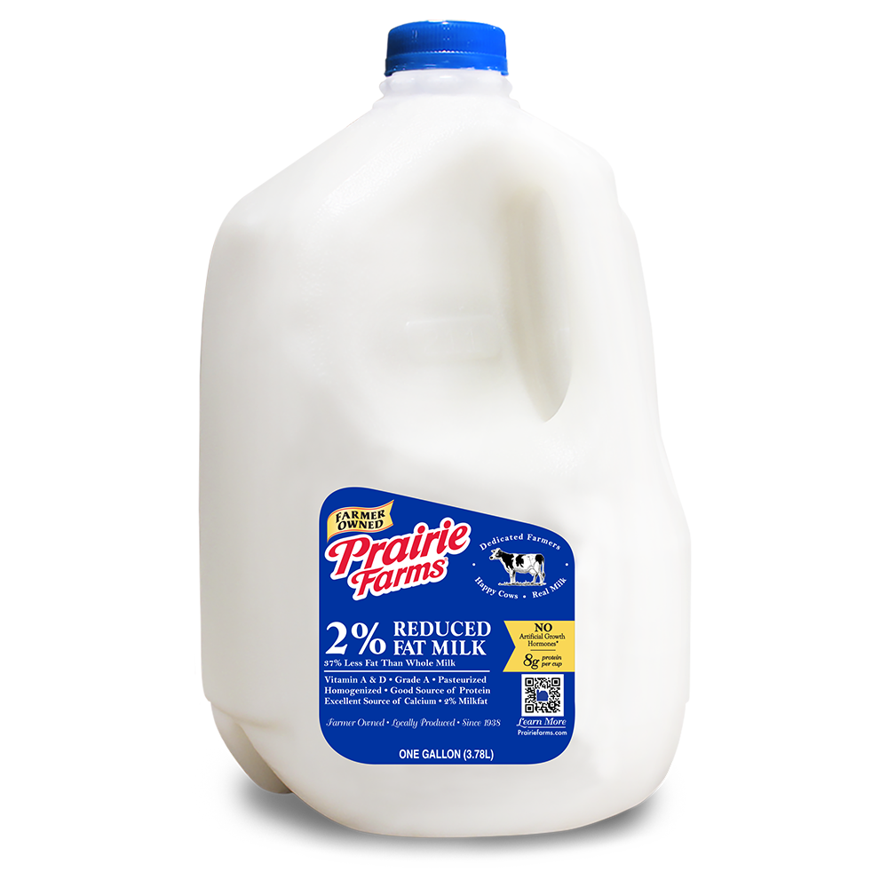 2 Reduced Fat Milk Prairie Farms Dairy Inc 