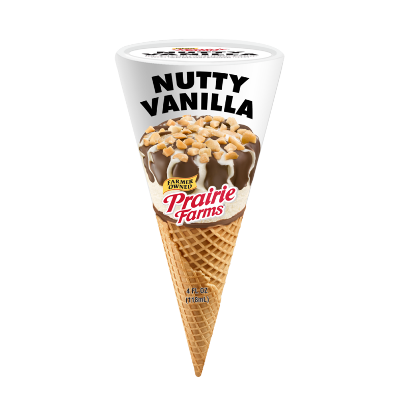Small Batch Nutty Vanilla Sundae Cone