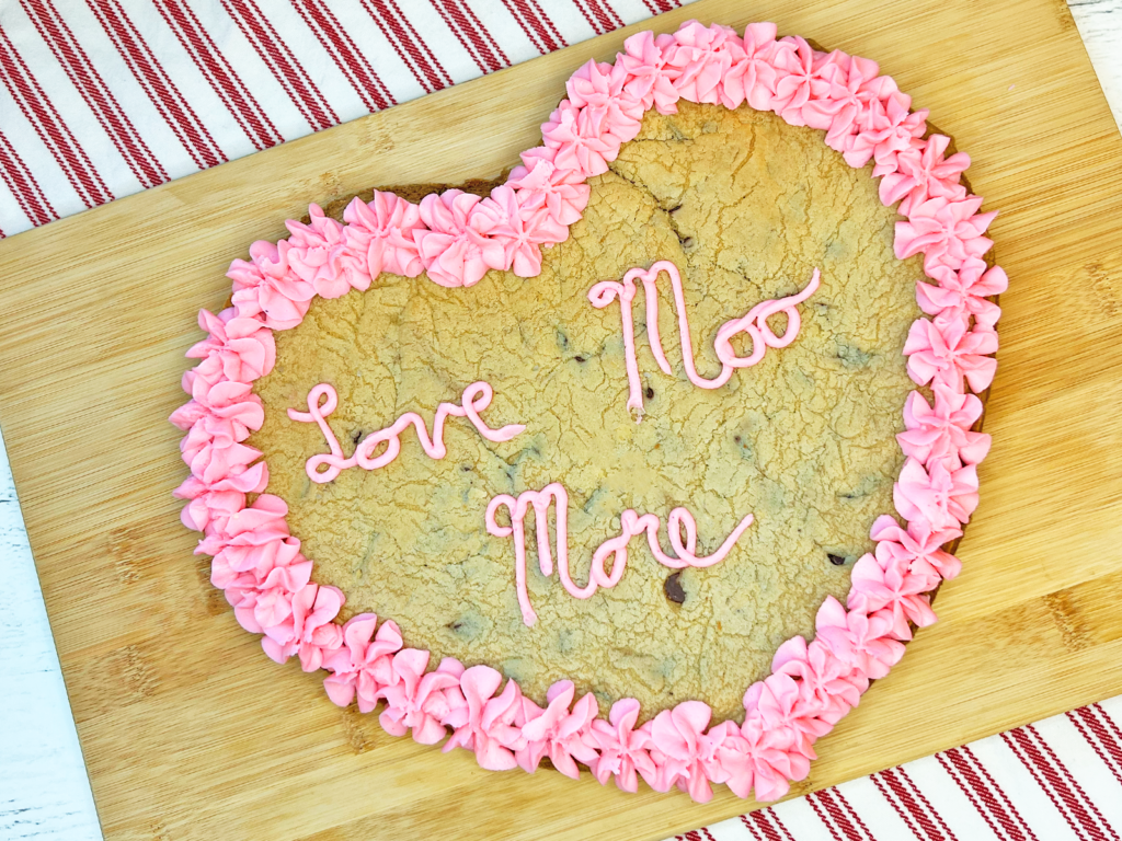 Heart Shaped Cookie Cake | Recipes