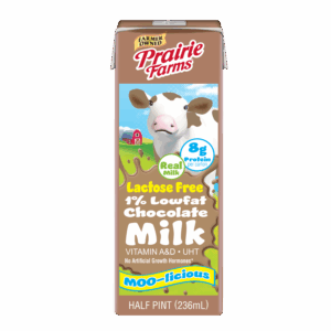 1% Lactose Free Chocolate Milk, Shelf Stable, Pantry Fresh