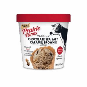 Chocolate Sea Salt Caramel Brownie Ice Cream