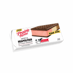 Neapolitan Ice Cream, King Size Sandwich, Single