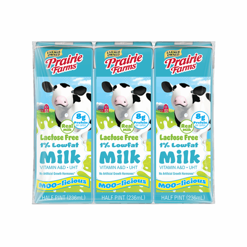 Lactose Free 1% Milk, Shelf Stable 3 Pack