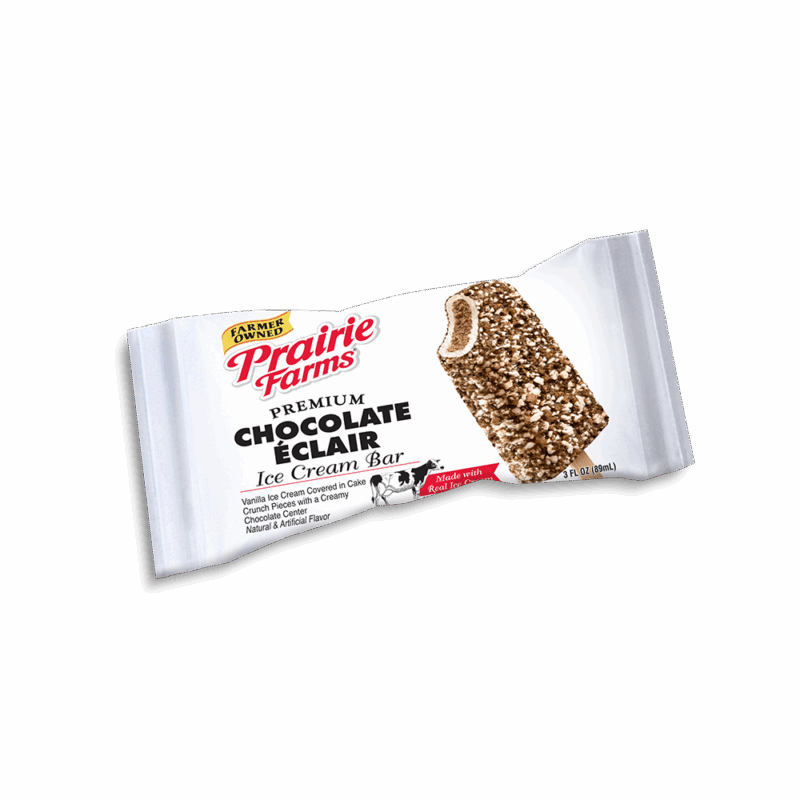 Chocolate Eclair Ice Cream Bar, Single