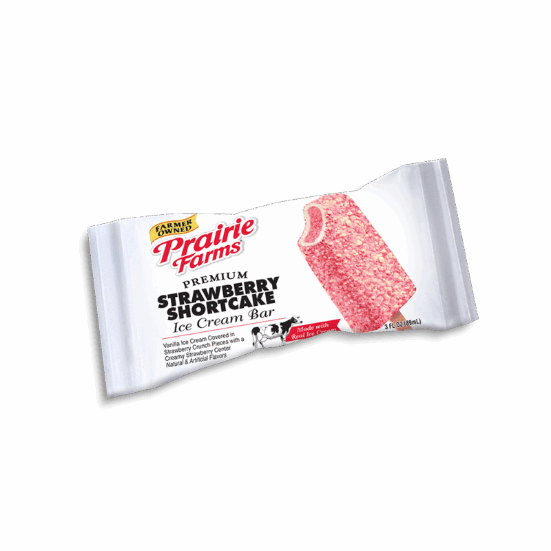 Strawberry Shortcake Ice Cream Bar, Single