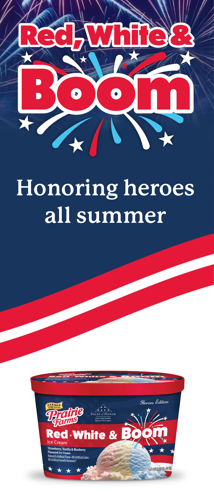 Red, White & Boom honoring heroes all summer